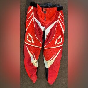 Alloy Mx Motocross Pants Men’s Size 34 Red - 90’s -2000’s